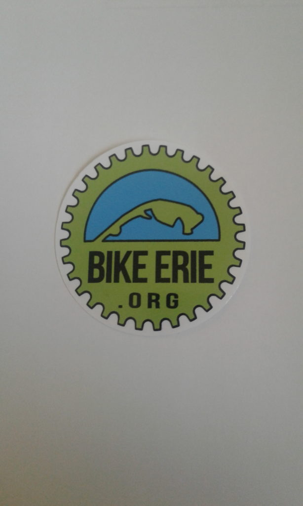 Bike Erie Sticker